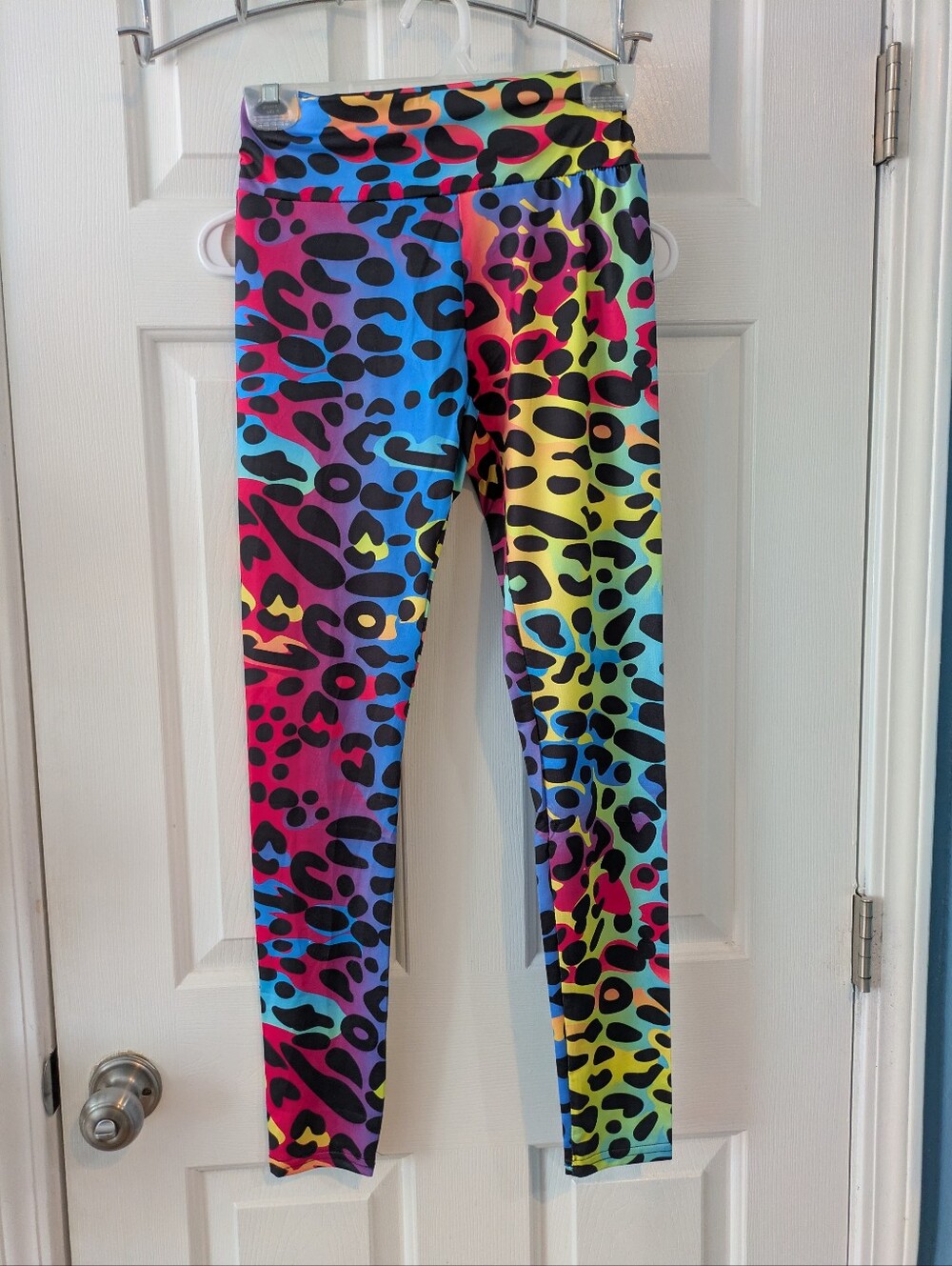 Multicolor Leopard Print Leggings